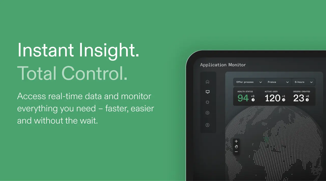 Application Monitor, instant insight and total control